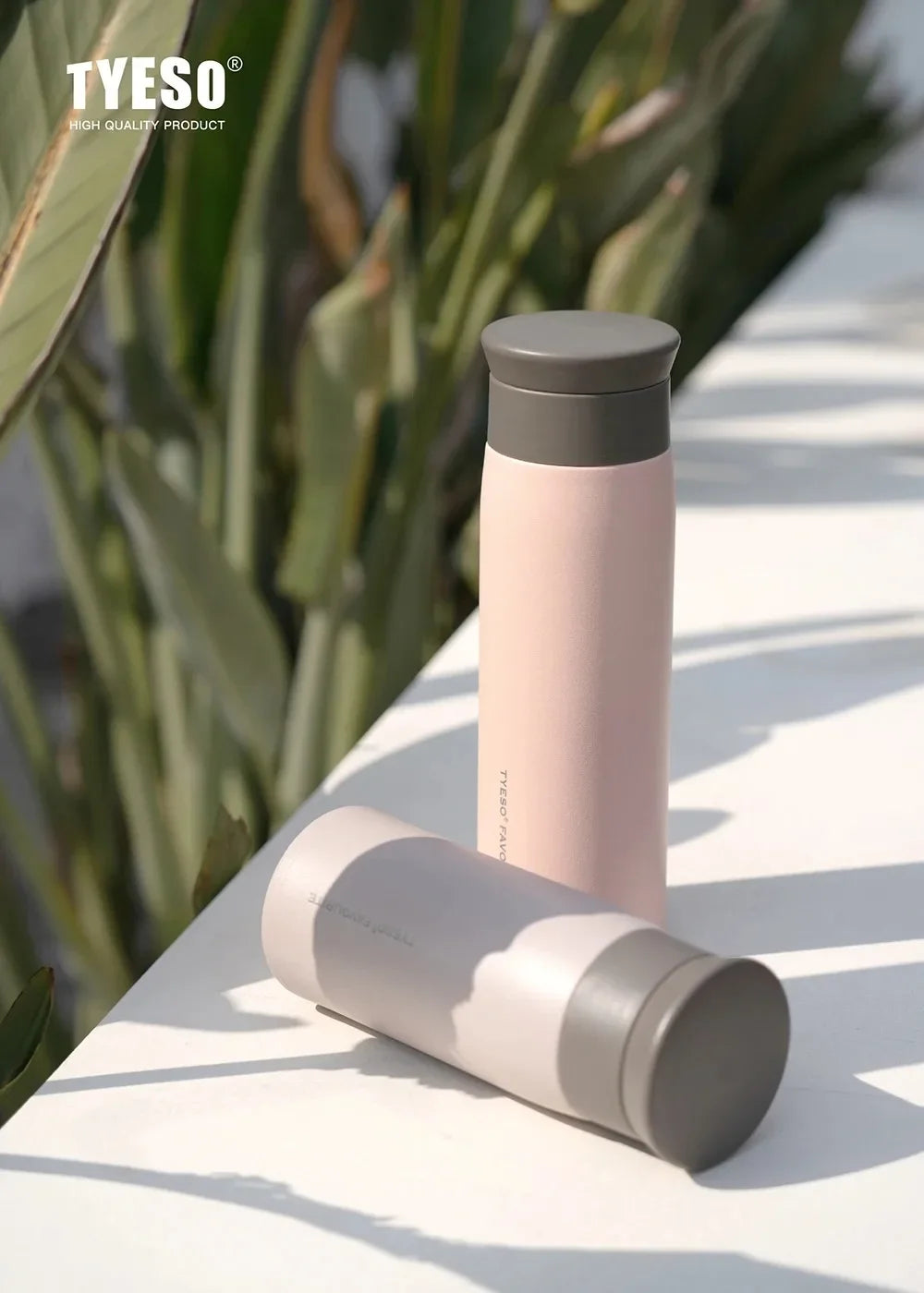 Garrafa Térmica TYESO – Aço Inoxidável 350ml ou 500ml, Isolamento a Vácuo, Tampa Anti-Fugas Garrafa Térmica TYESO – Aço Inoxidável 350ml ou 500ml, Isolamento a Vácuo, Tampa Anti-Fugas